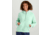 HUK Performance Fishing Bayside 1/2 Zip Hoodie - Womens, Seafoam Mist, Large, H6130030-366-L