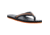 HUK Performance Fishing Caruso Men's Leather Sandals, Charcoal Gray, 13 H8331000-010-13