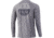 HUK Performance Fishing Horizon Lines Pursuit Long Sleeve - Mens, Sharkskin, Medium, H1200370-028-M