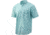 HUK Performance Fishing Huk Kona Woven Short Sleeve Button Up - Mens, Seafoam, Large, H1500077-350-L