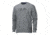 HUK Performance Fishing Hull Crew Fleece Tops, Pullover - Mens, Dark Grey Heather, 2XL, H1300031-025-XXL