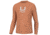 HUK Performance Fishing Icon LS Crew Shirt - Mens, Sunburn, XL, H1200573-216-XL