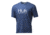 HUK Performance Fishing Icon SS Tops, Short Sleeve - Mens, Dark Blue, Large, H1200137-401-L