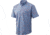 HUK Performance Fishing Kona Woven Short Sleeve - Mens, Milky Blue, Extra Large, H1500077-421-XL