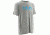 HUK Performance Fishing Men's Logo Tee, True Gray Heather, Large H1000091-035-L