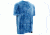HUK Performance Fishing Mens Kryptek LoPro Icon Short Sleeve Shirt, Kryptek Carolina Blue
