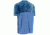 HUK Performance Fishing Mens Kryptek LoPro Icon Short Sleeve Shirt, Kryptek Carolina Blue