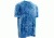 HUK Performance Fishing Mens Kryptek LoPro Icon Short Sleeve Shirt, Kryptek Carolina Blue, H1200106GCBS