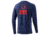 HUK Performance Fishing Pocket Long Sleeve Tee - Mens, Sargasso Sea Heather, Small, H1000301-416-S