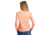 HUK Performance Fishing Pursuit Heather Crew LS - Womens, Pch Nectar Hthr, Medium, H6120125-827-M