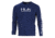 HUK Performance Fishing Pursuit Vented LS Tops, Long Sleeve - Mens, Navy, Extra Large, H1200150-455-XL