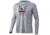 HUK Performance Fishing Reflection Pursuit Long-Sleeve Shirt - Men's, Medium, Overcast Grey, H1200462-032-M