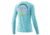HUK Performance Fishing Script Pursuit Long Sleeve Top - Womens, Blue Radiance, Small, H6120078-444-S