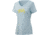 HUK Performance Fishing Script V-Neck Tee - Womens, Seafoam, Extra Large, H6100039-350-XL