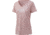 HUK Performance Fishing Script V-Neck Tee - Womens, Seashell Pink, Extra Small, H6100039-682-XS