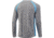 HUK Performance Fishing Strike Solid Long Sleeve Tee - Mens, Grey, Small, H1200197-020-S
