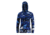HUK Performance Fishing W Camo Icon Hoodie, Pullover - Womens, Hydro Reflex, Extra Small, H6120013-468-XS