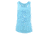 HUK Performance Fishing W Mother Ocean Racer Tank Tops - Womens, Tahiti Blue Heather, Large, H6100016-435-L