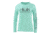 HUK Performance Fishing W Pursuit Vented LS Tops, Long Sleeve - Womens, Julep, Small, H6120022-340-S