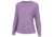 HUK Performance Fishing Waypoint Flow Crew Shirt - Womens, Sheer Lilac, XS, H6120127-536-XS