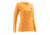HUK Performance Fishing Womens Logo Long Sleeve Shirt, Light Orange, Extra Small, H6100011-830-XS