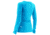 HUK Performance Fishing Womens Logo Long Sleeve Shirt, Tahiti Blue, Extra Large, H6100011-430-XL