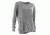 HUK Performance Fishing Womens Relaxed Long Sleeve Shirt, True Gray Heather, Large, H6100003-035-L