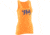 Womens Script Logo Tank, Heather Orange