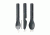 Human Gear GoBites Utensil, Trio with Case, Gray, HG0420