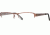HUMMER Eyegear HU H2074 SEHU 207400 Eyeglass Frames - Brushed Brown SEHU 2074005540 BN