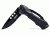 Humvee Recon Serrated Blade with Pocket Clip and Spring Assist, Black HMV-KTR-11