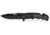 Humvee Recon Serrated Blade with Rear Glass Breaker, Black HMV-KTR-13