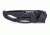 Humvee Recon Serrated Blade with Thumb Stud, Black HMV-KTR-03