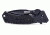 Humvee Recon Serrated Blade with Thumb Stud, Black HMV-KTR-10