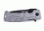 Humvee Recon Steel Blade with Pocket Clip and Spring Assist, Black and Green Grey HMV-KTR-07