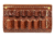 Hunter Company Cartridge Belt Slide, 6 Loop, .375 Caliber, Chestnut Tan, 0675, Chestnut Tan, 675
