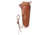 Hunter Company Duke Style Cowboy Single Loop Holster for Large Frame Firearms, 4.625-5.5in Barrels, Right Hand, Chestnut Tan, 1086-40, Chestnut Tan, 1086-40
