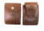 Hunter Company Two Level Cartridge Carrier, 4 Rounds, .375 H&amp;H/.460 Magnum, Chestnut Tan, 027-158, Chestnut Tan, 027-158
