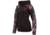 Huntworth 2-Tone Anti-Pill Fleece 1/4 Zip Hoodie - Womens, Black/Huntworth Moxie, Large E-958-W-BK/MX-L