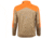 Huntworth Bizmark Mid Weight Hunting 1/2 Zip Uplands Pullover - Mens, Khaki/Blaze, Medium, E-917-31KH/BZ-M