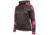 Huntworth Ladies Camo Heather Performance Fleece Hoodie - Womens, Heather Gray/Passion, Large, E-9149-W-HG/PA-L
