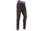Huntworth Poly Spandex Simple Leggings - Womens, Black/Huntworth Ultraviolet, Medium E-9156-W-21BK/UV-M