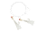 Hurricane Speck/Sand Bass Rig White/White 1/8 oz, 1095WW