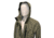 Huto Lifestyle Bone Dry Rain Jacket, Green/Grey, Extra Large, BNERN-JCKT-GRYGRN-XL