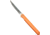 Huto Lifestyle Finisher Folding Hard Blade Skinner Knife, Orange, FINSH-KNV-ORG