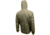 Huto Lifestyle Fuzzy Fleece Hoodie w/Nylon Outer Shell, Ranger Green, Large, FUZYFLCE-HDIE-RNGGRN-L