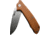 Huto Lifestyle Hunt Harder Folding Hard Blade Knife, Brown, HTHD-KNV-BRN