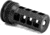 HUXWRX ELR Muzzle Brake, 338, 3/4x20, Titanium, Black, 2236