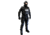HWI Gear ED100 Elite Defender Riot Suit, CP100 Chest Protector/FA100 Forearm/SG100 Shin Guard/TG100 Thigh Guard, Carry Bag, Black, Extra Small/Small, ED100-XS/SM