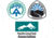 Hydro Flask Limited Edition Scenic Trails Wide Mouth Water Bottle, Rhubarb/Continental Divide Trail, 32 oz, STW32BTS600CDT